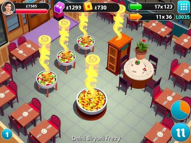 Delhi Biryani Frenzy restaurant management feature